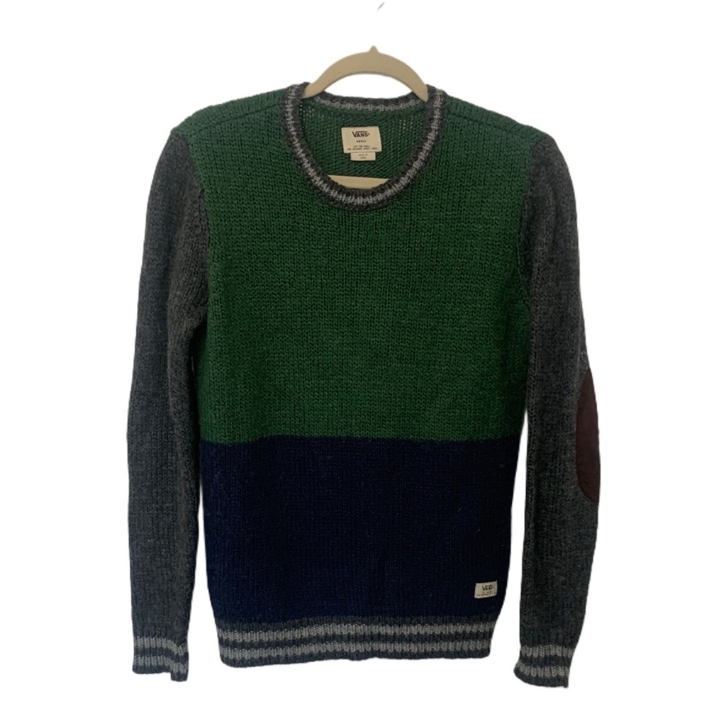 Vans Silva Wool Blend Colorblock Sweater